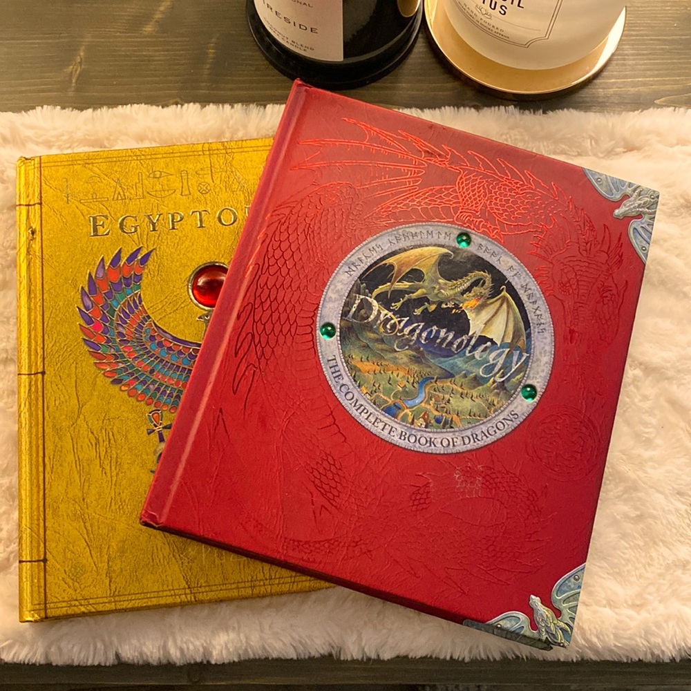EGYPTOLOGY and DRAGONOLOGY book set